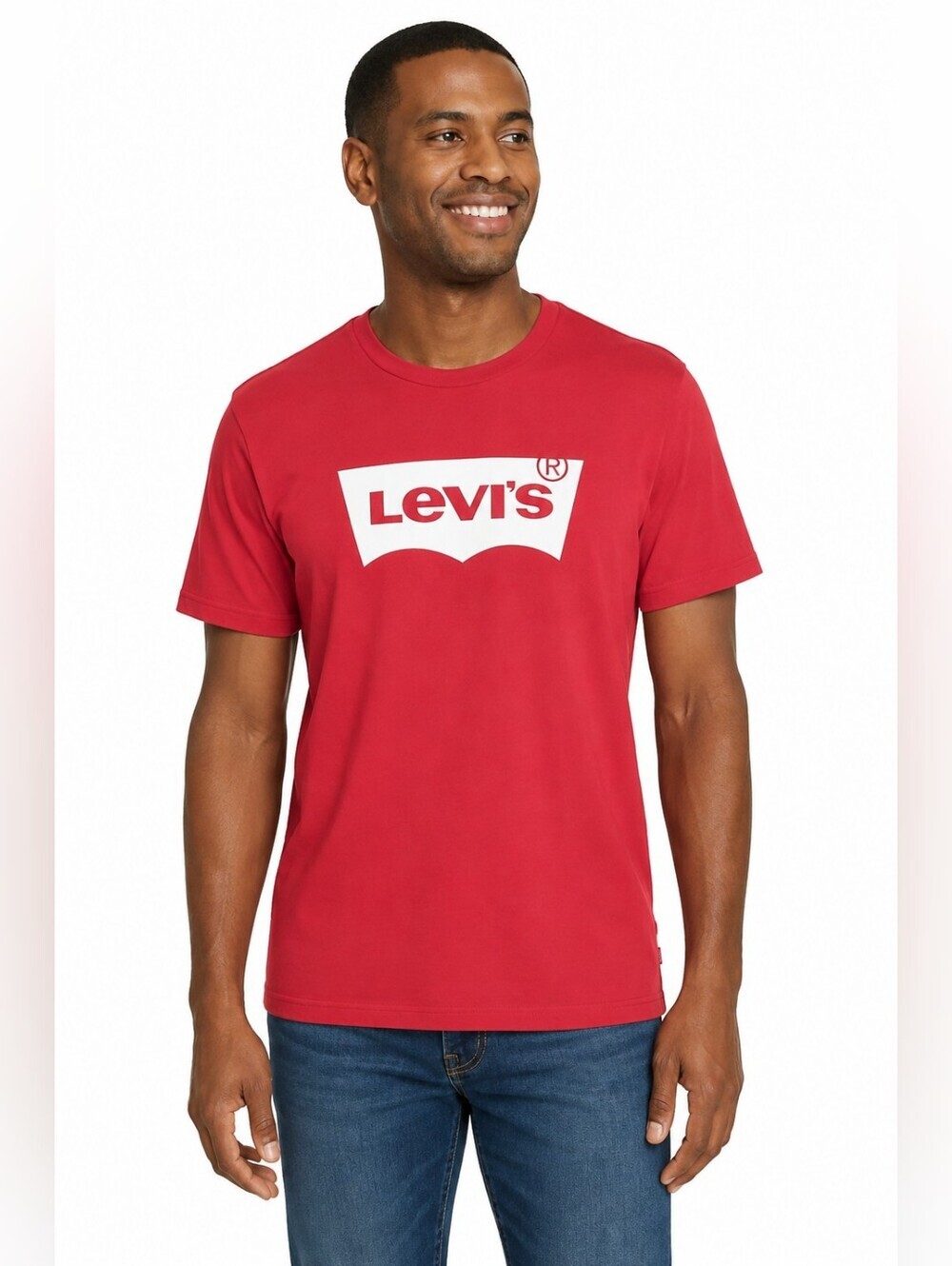 Levi's Men's Red Grsphic Logo Tshirt Size Small